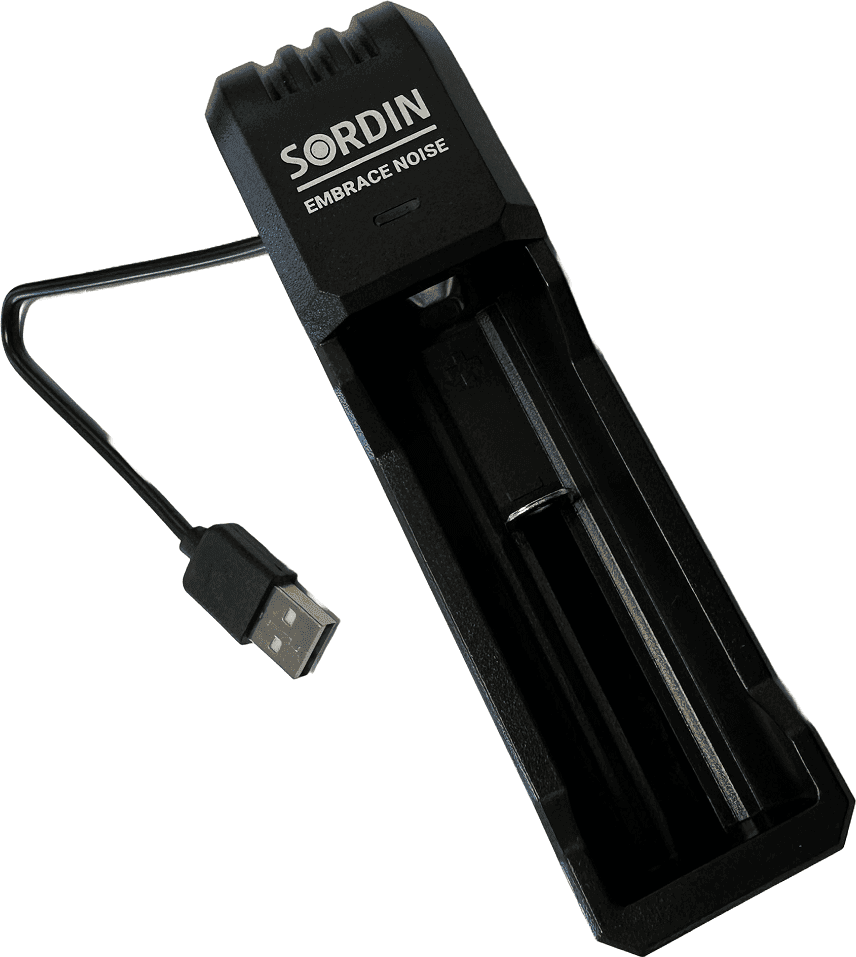 Sordin Power Batteriladdare 14500/18650