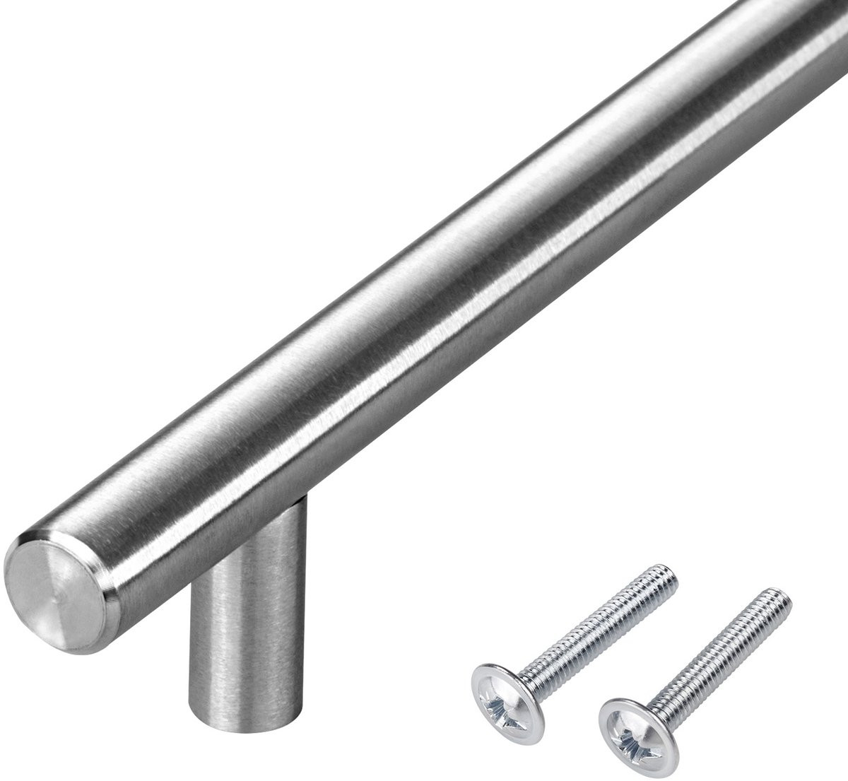 Meubelgreep Elidor geborsteld roestvrij staal 256 mm