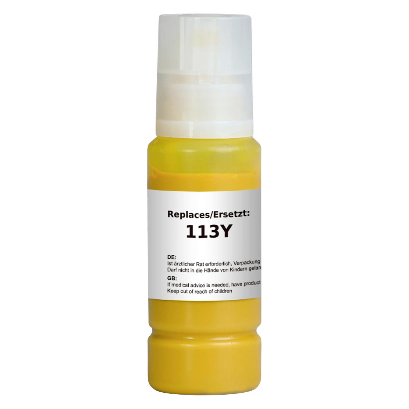 Renkforce Druckerpatrone ersetzt Epson 113 Kompatibel Gelb RF-EINK113Y (RF-6736464) (RF-6736464)