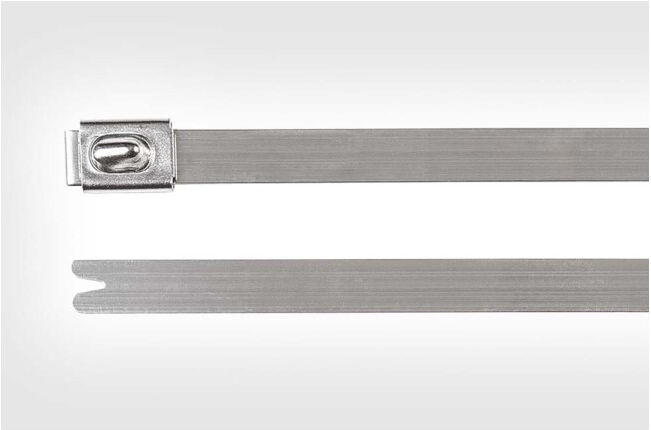 HellermannTyton Colliers de serrage 4,6x127 inox MBT5SS (111-93058)
