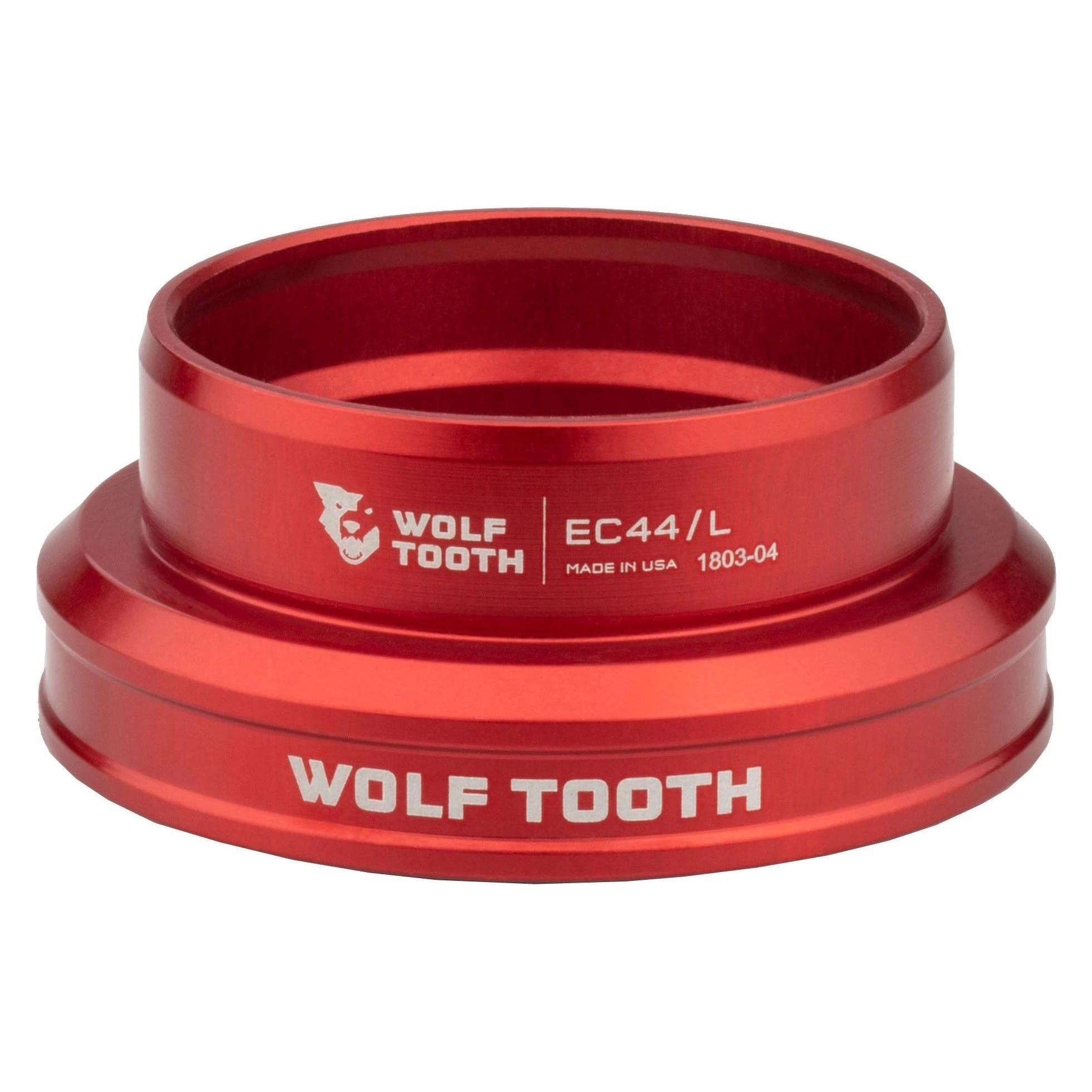 Wolf Tooth Performance Steuersatz Unterteil, 1.5", EC44/40, red (40087069)