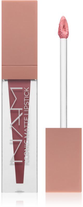 NAM Iconic Matte Lipstick moisturising matt liquid lipstick shade 7 True Nude 3.5 ml