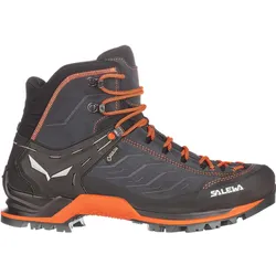 Salewa, Herren, Wanderschuhe, Mountain Trainer Mid Gore-Tex Schuhe (39), Orange, Schwarz, Grau