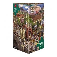 Heye Puzzle - Street Parade, Göbel-Knorr - Triangular 2000 Teile 291202
