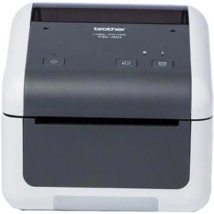 Brother Etikettendrucker TD-4410D, TD4410DXX1 grau, bis 104 mm, Thermodirekt, 203 dpi, USB, seriell