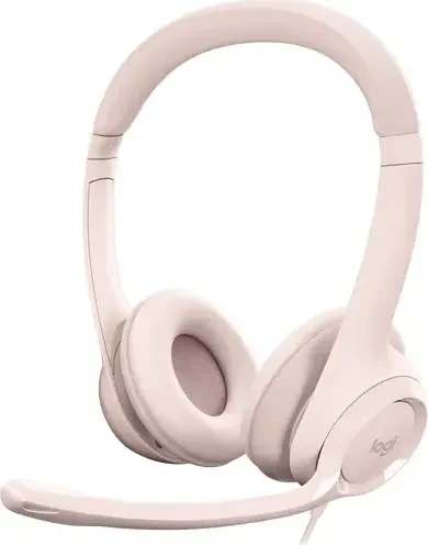 Logitech USB-Headset H390 rosa