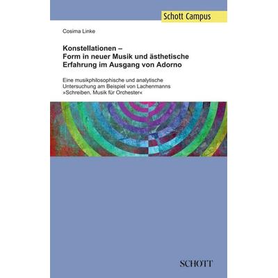 Konstellationen – Form in neuer Musik und ästhetische Erfahrung im Ausgang von Adorno, Taschenbuch von Cosima Linke, Schott Music, 978-3-95983-151-2