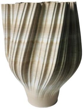 "Sagebrook Home 17"" Hinckley 3D Printed Vase"