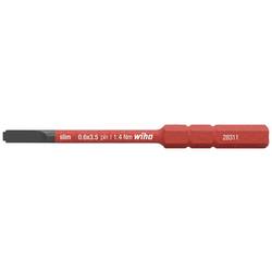 Wiha 44385 44385 Schlitz-Bit Antrieb: 6 mm Abtrieb: Schlitz 75 mm