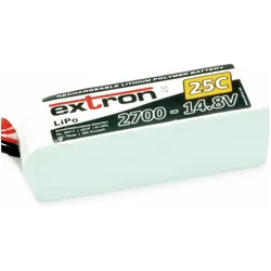 Extron Modellbau LiPo Pack Extron X2 2700 mAh 14,8V 25C (XT60) (2700 mAh, 14.80 V)