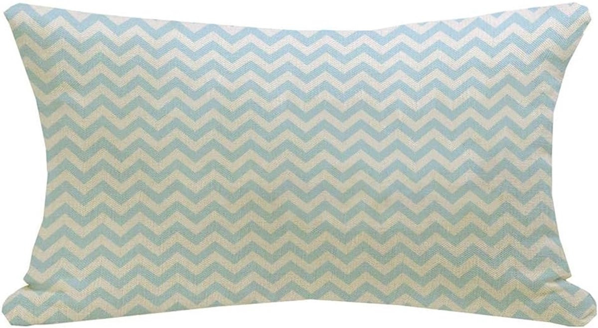 Sierkussenhoes met abstract patroon in zachte polyester - 40 x 60 cm