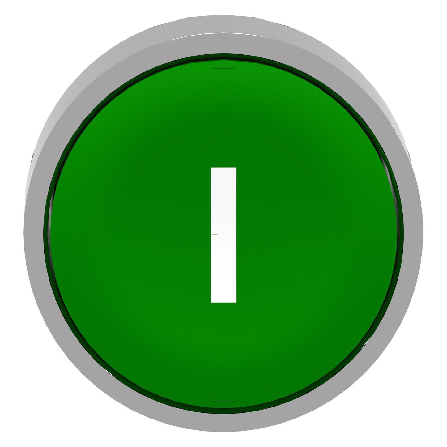 Schneider Electric Drucktaster 22mm "I" grün (ZB4BA331)
