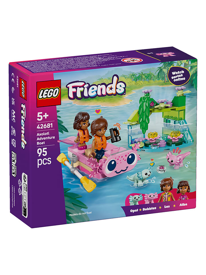 LEGO® Friends: Axolotl-Abenteuerboot - ab 5 Jahren - onesize