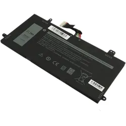Avizar Akku Laptop Dell Latitude 5285 11,4V (4 Zellen, 2760 mAh), Notebook Akku, Schwarz