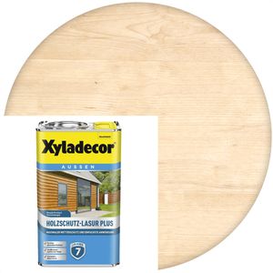 Xyladecor Holzlasur Holzschutz-Lasur Plus, 2,5l, außen, wetterfest, farblos