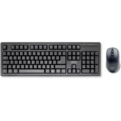 Ultron UMC-200 Tastatur Maus enthalten Universal USB QWERTZ Deutsch Schwarz