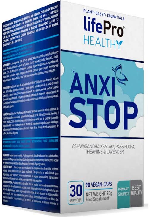 Life Pro Nutrition LifePro Healthy AnxiStop 90caps