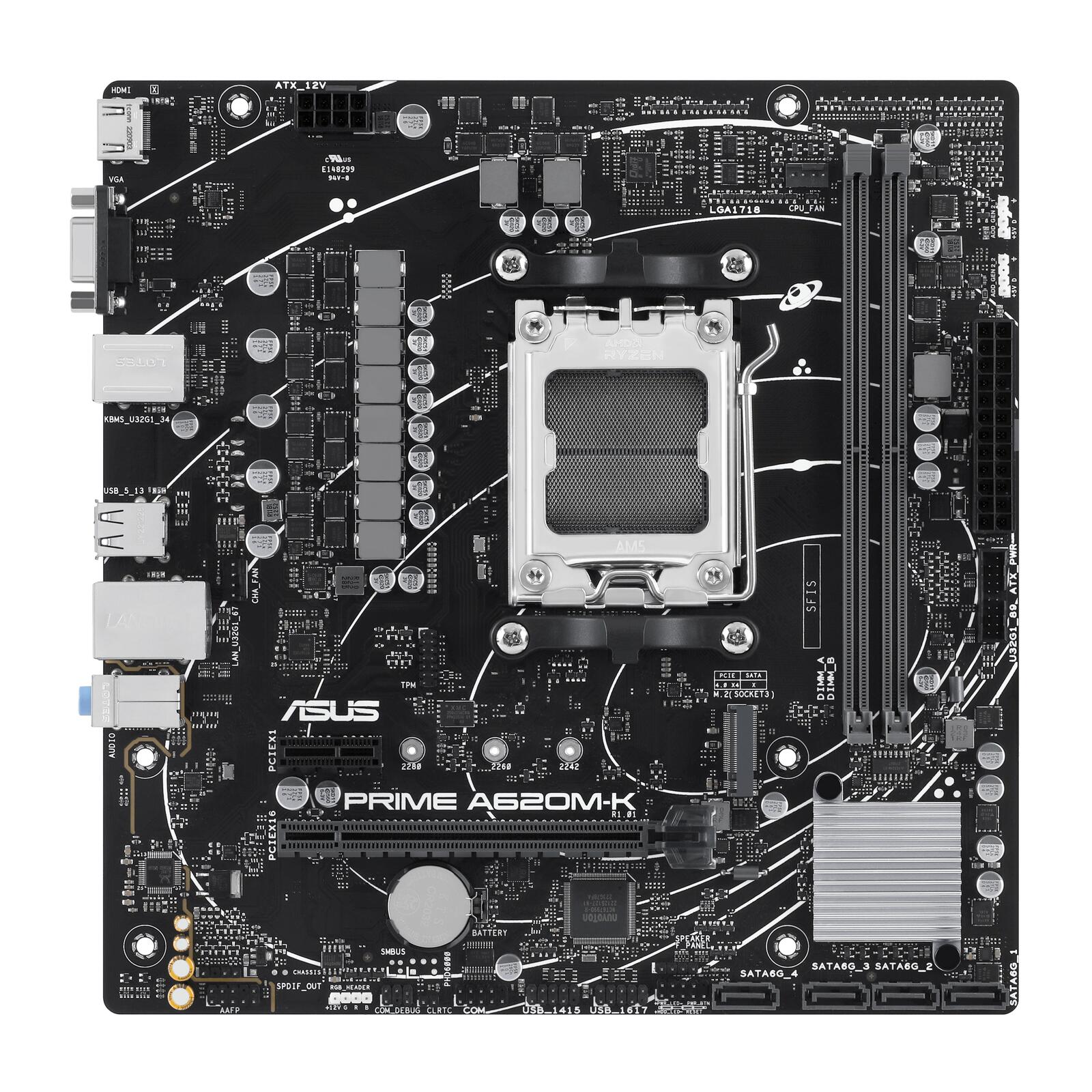 ASUS Prime A620M-K 90MB1F40-M0EAY0