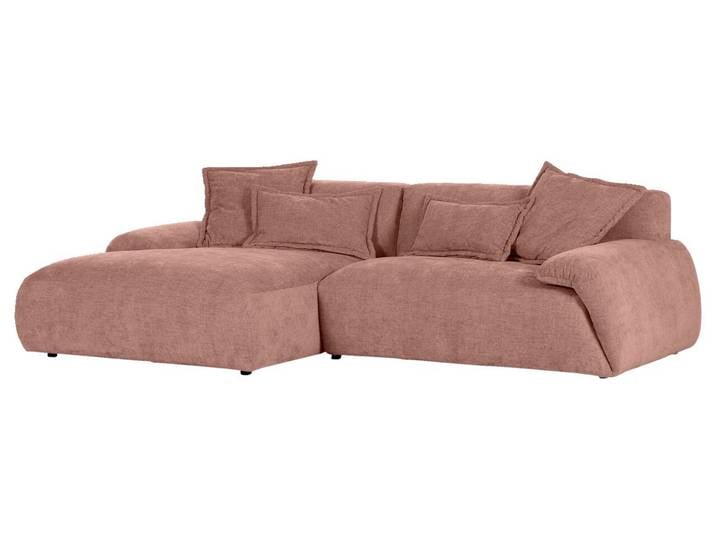 Z2 Ecksofa PONTO, rosa, Webstoff