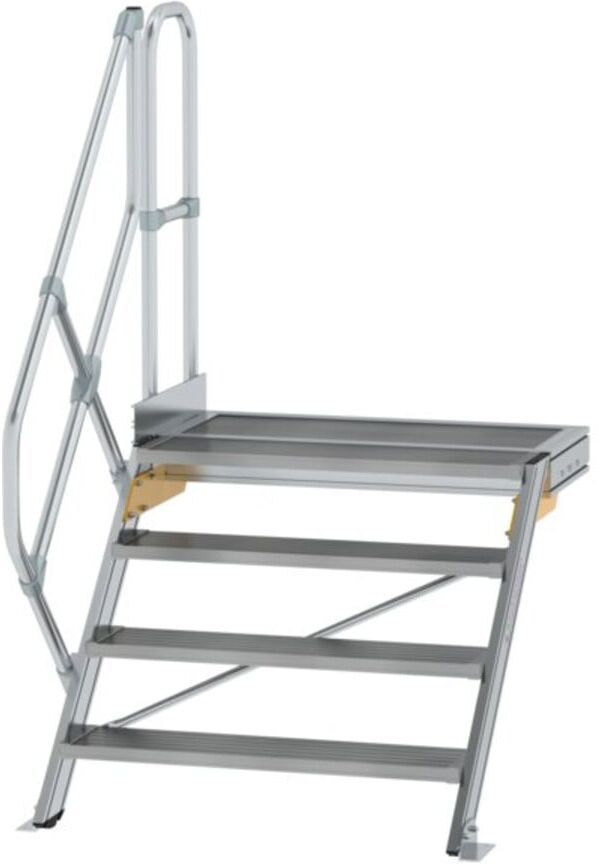MUNK Aluminium-Treppe Plattform 45° 4 Stufen (600464)