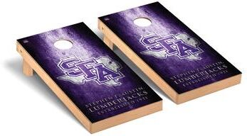 Skip's Garage Stephen F. Austin Lumberjacks Museum Cornhole Board Set