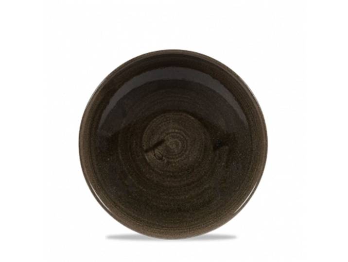 Churchill Teller tief Stonecast schwarz Porzellan D 18.2 cm 1 Stk - Teller tief