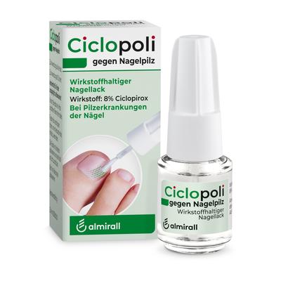 Ciclopoli gegen Nagelpilz wirkstoffhalt.Nagellack 6,6 ml Wirkstoffhaltiger Nagellack