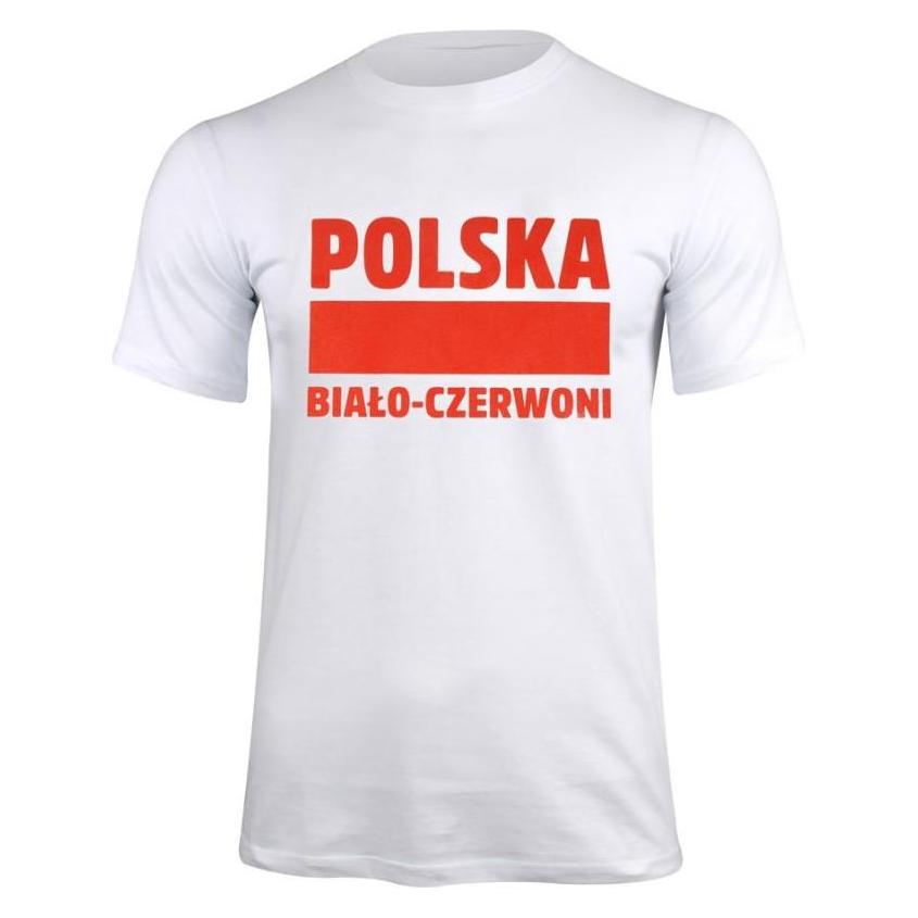 Sunflex T-Shirt Polen Weiss und Rot weiss S337909 (M) (46259919)