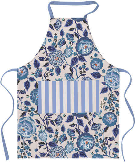 Cath Kidston Strawberry Garden Blue Easy Adjust Apron