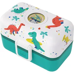 Monbento Dino, Lunchbox, Blau, Türkis, Mehrfarbig