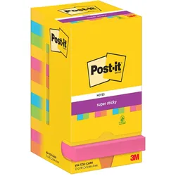 3M, Haftnotiz, Super Sticky Notes Carnival Collection (76 x 76 mm)