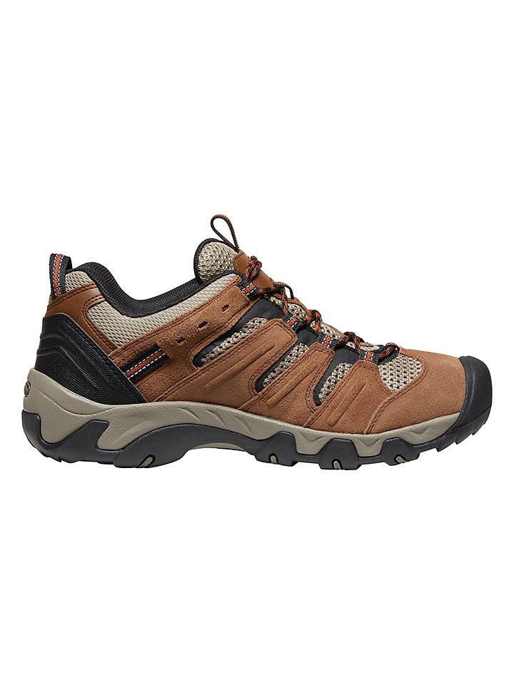 Keen Wanderschuhe "Headout" in Hellbraun/ Schwarz - 44