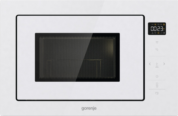 Gorenje BM251SG2WG, Integriert, Grill-Mikrowelle, 25 l, 900 W, Eingebautes Display, LED