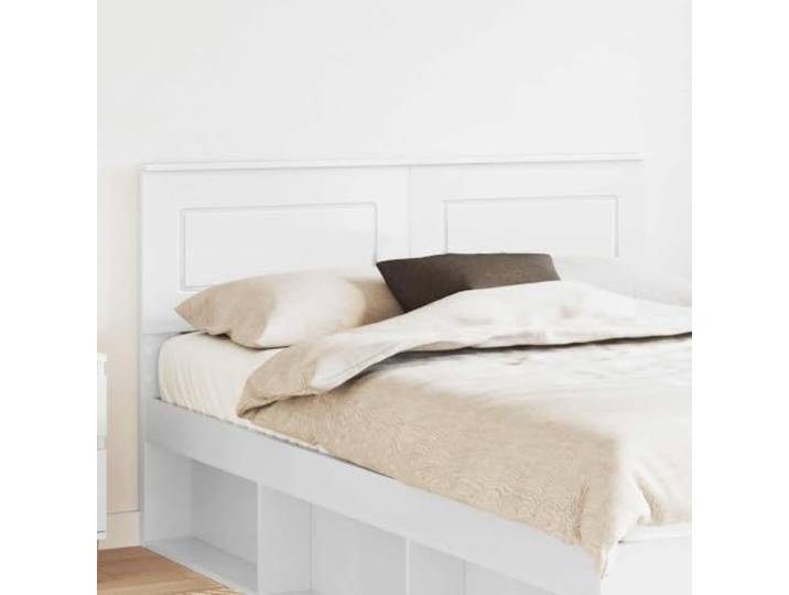 RJPLMFV Kopfteil aus Holz, Weiß Modernes Design, rechteckige Form, leicht zu reinigen, langlebig