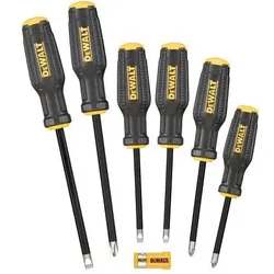 DeWalt, Schraubenzieher, Set mit 6 FULFITO-Schrauben mit Magnet (DWHT62056-0)