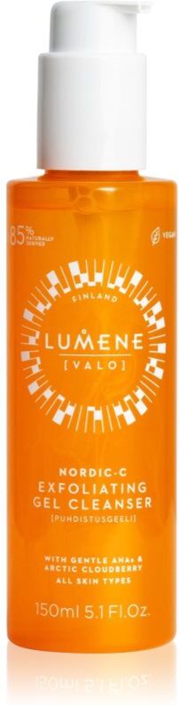 Lumene Nordic-C [VALO] gentle cleansing gel with an exfoliating effect 150 ml