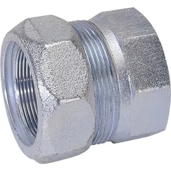 Temperguss Endkappe Gas PN 5, Wasser PN 16, Typ EK 2" (60,3)
