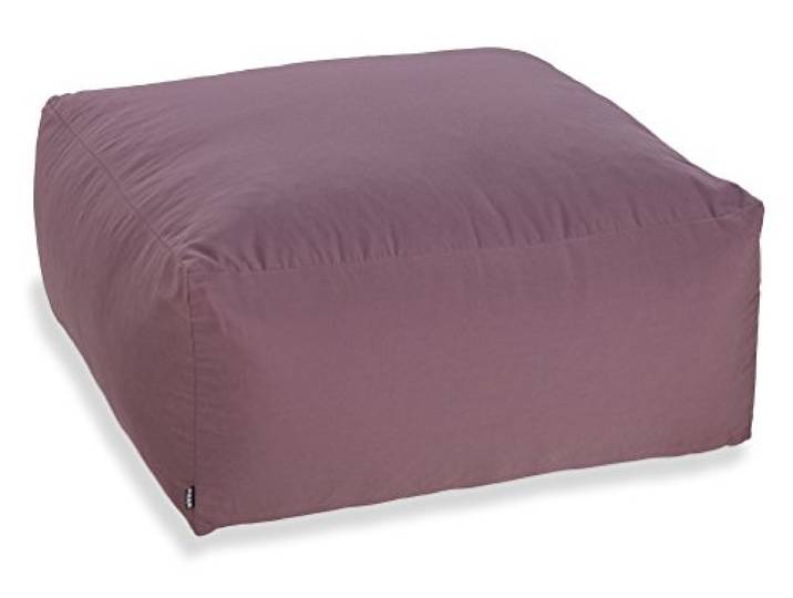 H.O.C.K. Loungehocker 90x90x40cm Outdoor Classic Uni brombeer
