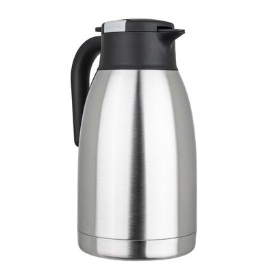 Haushalt International Isolierkanne aus Edelstahl 2 Liter Einhandautomatik 26215