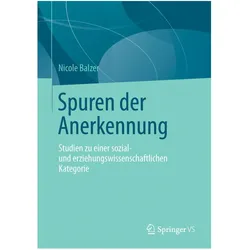 Spuren der Anerkennung, Fachbücher von Nicole Balzer