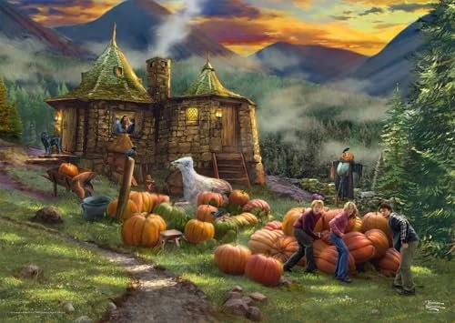 Schmidt Spiele Thomas Kinkade Studios: Harry Potter - Hagrid?s Hut (1000 Teile)