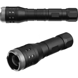 MLI 27700075 - LED-Taschenlampe, 300 lm, schwarz, 3x AAA