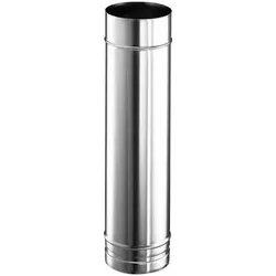 Huum Edelstahl Ofenrohr für Saunaofen Ø120 mm / Länge 50 cm HK017-02