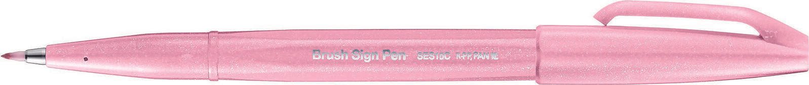 Pentel Brush-Pen Rosa SES15C-P3X