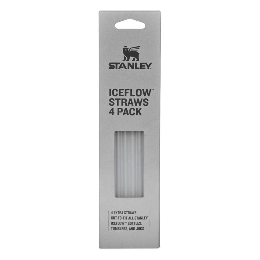 Stanley 1913 4er Set Ersatzstrohhalm für Quencher 0.6l (100000115875 / 10-02998-013)