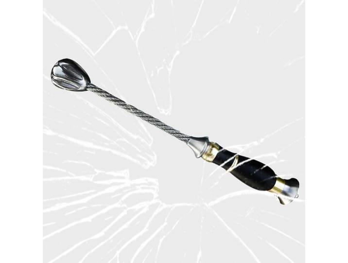 Marteau brise-vitre de secours 32 cm, taille L, outil de survie, auto-défense, protection personnelle, fournisseur, acier inoxydable