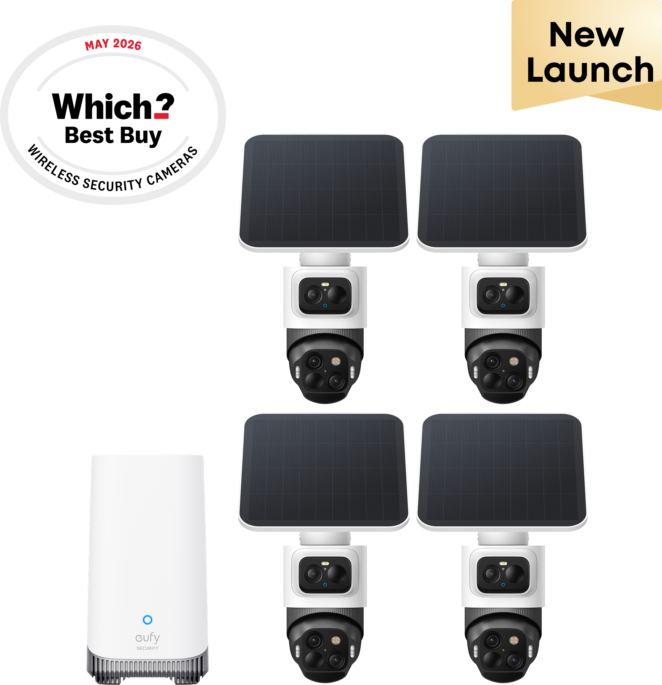 eufyCam S4 4-Cam Kit