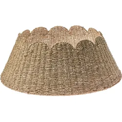WEIHNACHTSBAUMKRAGEN 24 cm Naturfarben Givre