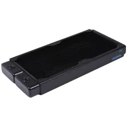 Alphacool NexXxoS HPE-30 Radiator 240mm (120 mm), Wasserkühlung Radiator, Schwarz