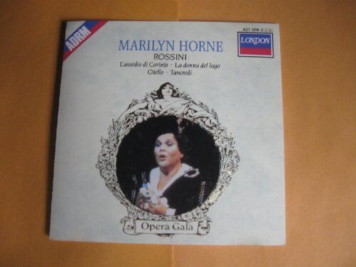 Marilyn Horne - Marilyn Horne - Rossini Arias - Preis vom 30.09.2026 09:01:18 h